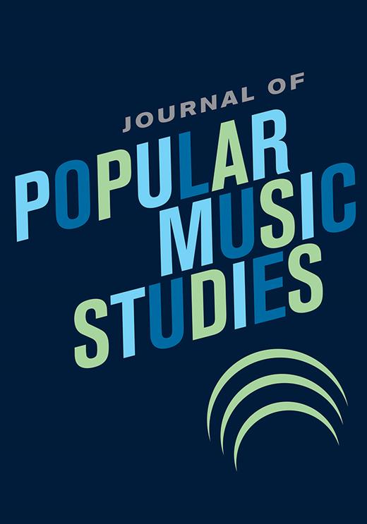Journal of Popular Music Studies Cover