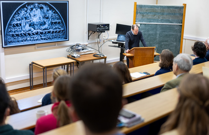 A lecture at the Faculty given by Professor Sam Barrett