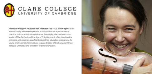 Clare College Honorary Fellowship announcement