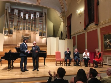 ALUMNI: Michael Mofidian wins 2017 Pavarotti Prize 