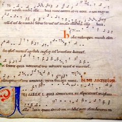 Bodleian Lat. misc. b.18, a, fol.7, 1r detail