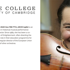 Clare College Honorary Fellowship announcement