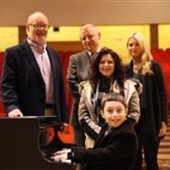 Curtis Elton, 10-year-old piano prodigy, visits the Faculty of Music