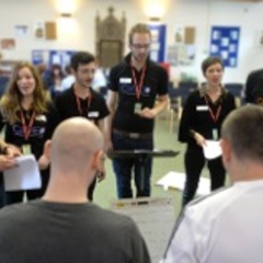 Outreach team visit Bedford Prison