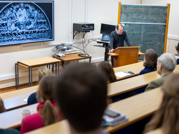 A lecture at the Faculty given by Professor Sam Barrett