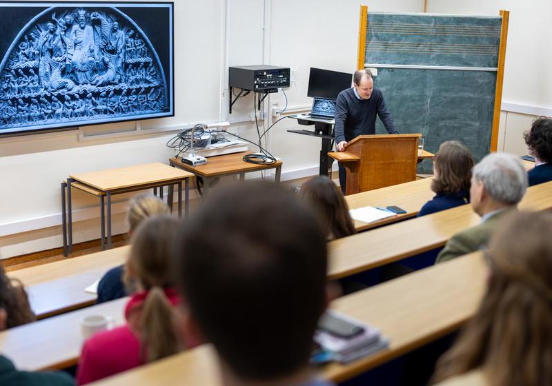 A lecture at the Faculty given by Professor Sam Barrett