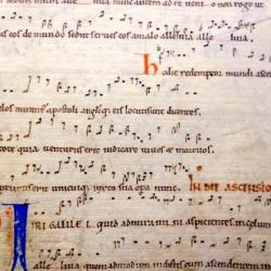 Bodleian Lat. misc. b.18, a, fol.7, 1r detail