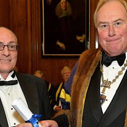 Dr James Westbrook receives the 2015 Terence Pamplin Award