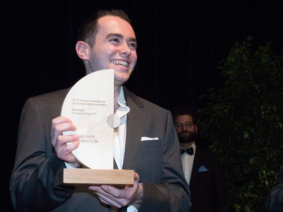 Ben Glassberg wins prestigious Besançon International Competition for Young Conductors