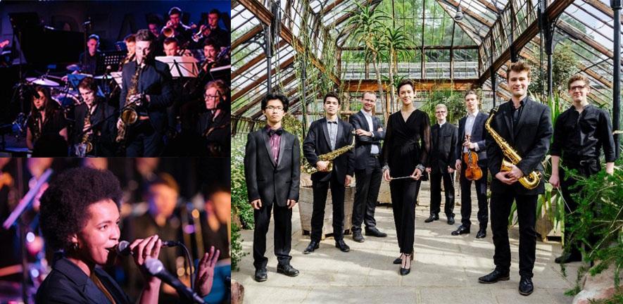 Cambridge University Jazz Orchestra, copyright Hideaway Streatham. Conducting and Concerto Competition Winners, Cambridge University Musical Society, copyright Tom Porteous, with kind permission of Cambridge University Botanic Garden University of Cambridge commits to a major new centre for music performance