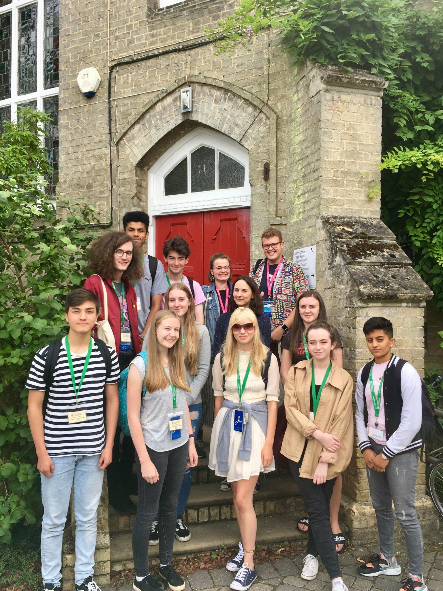 Sutton Trust Summer School at the Faculty of Music