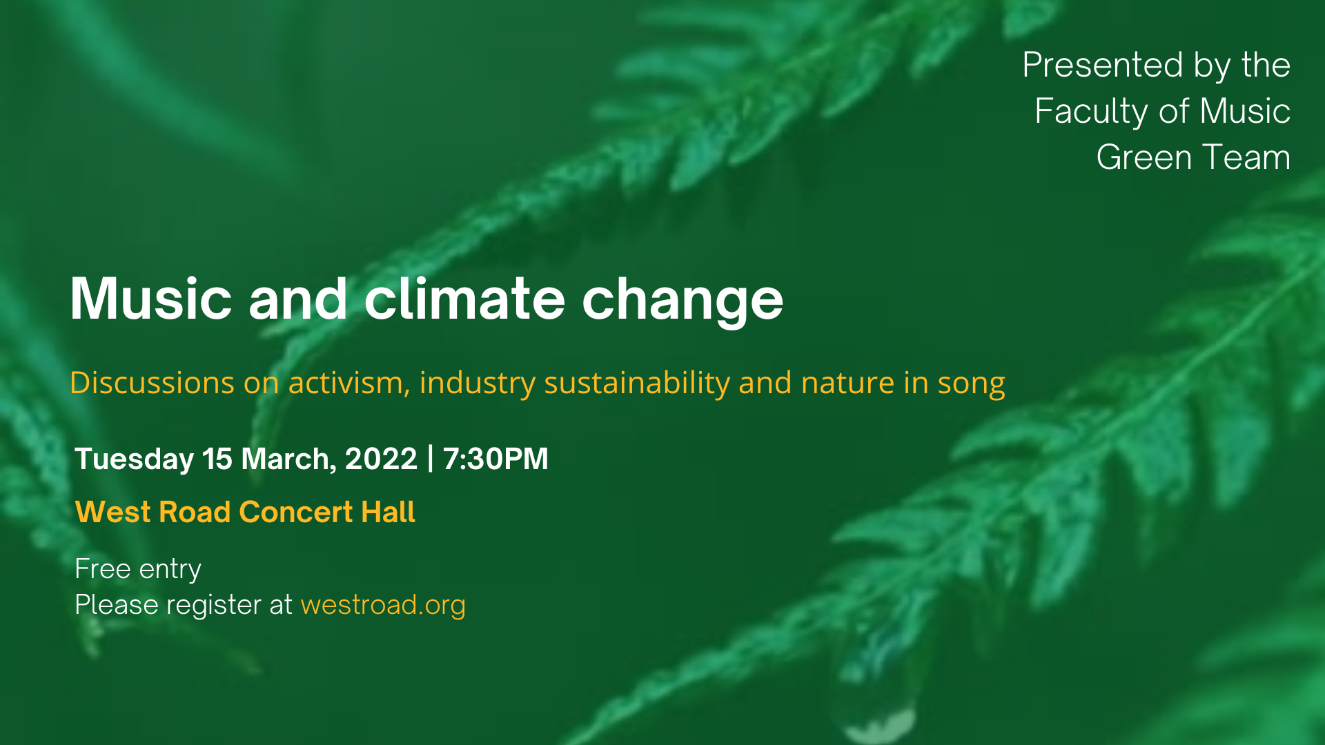 Music & Climate Change