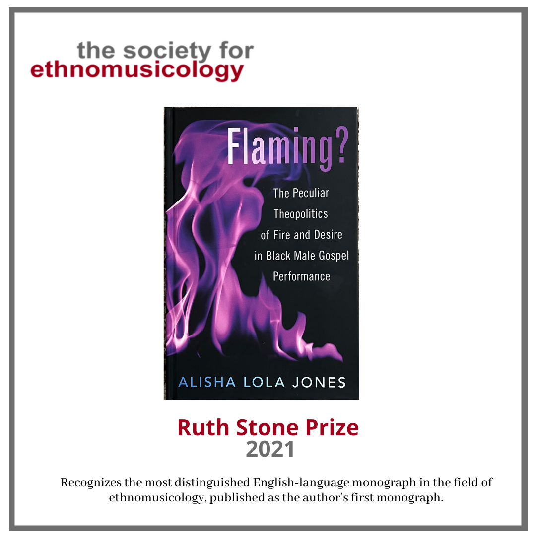 2021 Ruth Stone Prize, awarded by the Society for Ethnomusicology